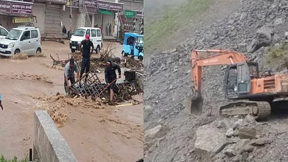 गंगोत्री हाईवे बंद, बरसाती नाले उफान पर, घरों में घुसा पानी, मौसम विभाग का अलर्ट