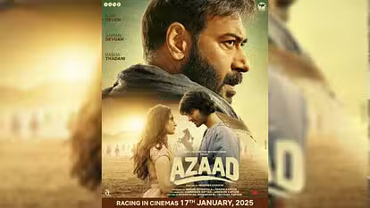 Azaad: राशा थडानी और अमन देवगन की ‘आजाद’ की रिलीज डेट से उठा पर्दा, अजय देवगन ने जारी किया फिल्म का नया पोस्टर