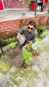 अलायंस सिक्योरिटी सर्विसेज द्वारा हरेला पर्व पर किया गया पौधारोपण