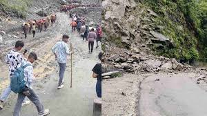 Kedarnath: तीन घंटे रुकी यात्रा, गंगोत्री-यमुनोत्री-बदरीनाथ हाईवे बाधित; रुद्रप्रयाग में भारी बारिश की चेतावनी